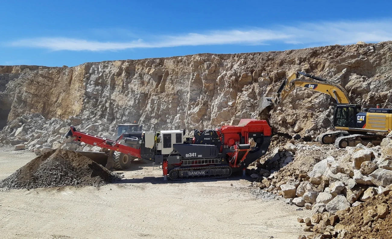 Sandvik QI341 Paletleri ve Aşınma Zırhları