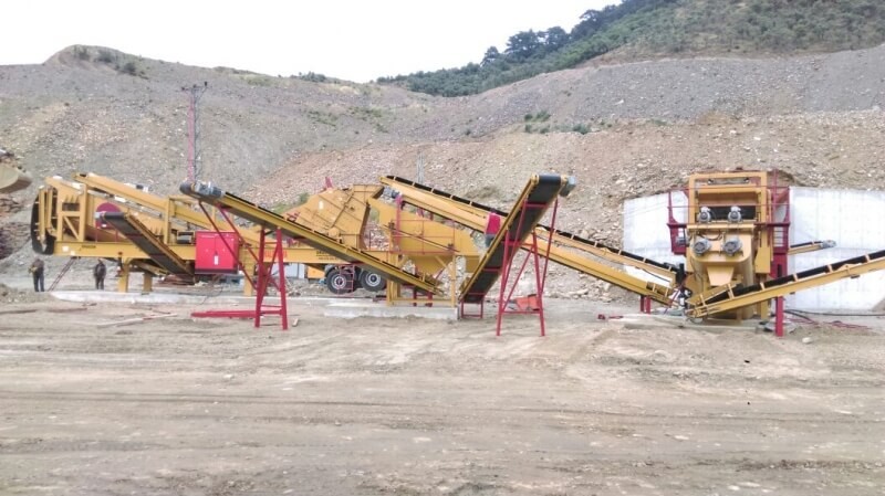 Mobil Sekonder Kırma Eleme Tesisleri