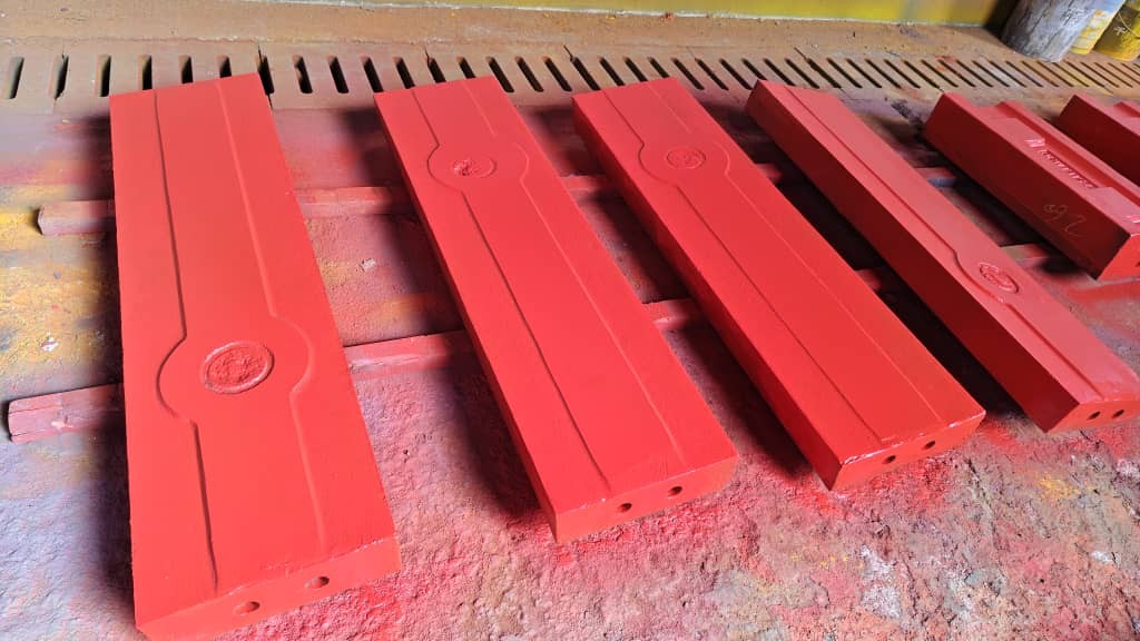 Aşınmaya Dayanıklı Kırma Eleme Tesisi Döküm Parçaları,