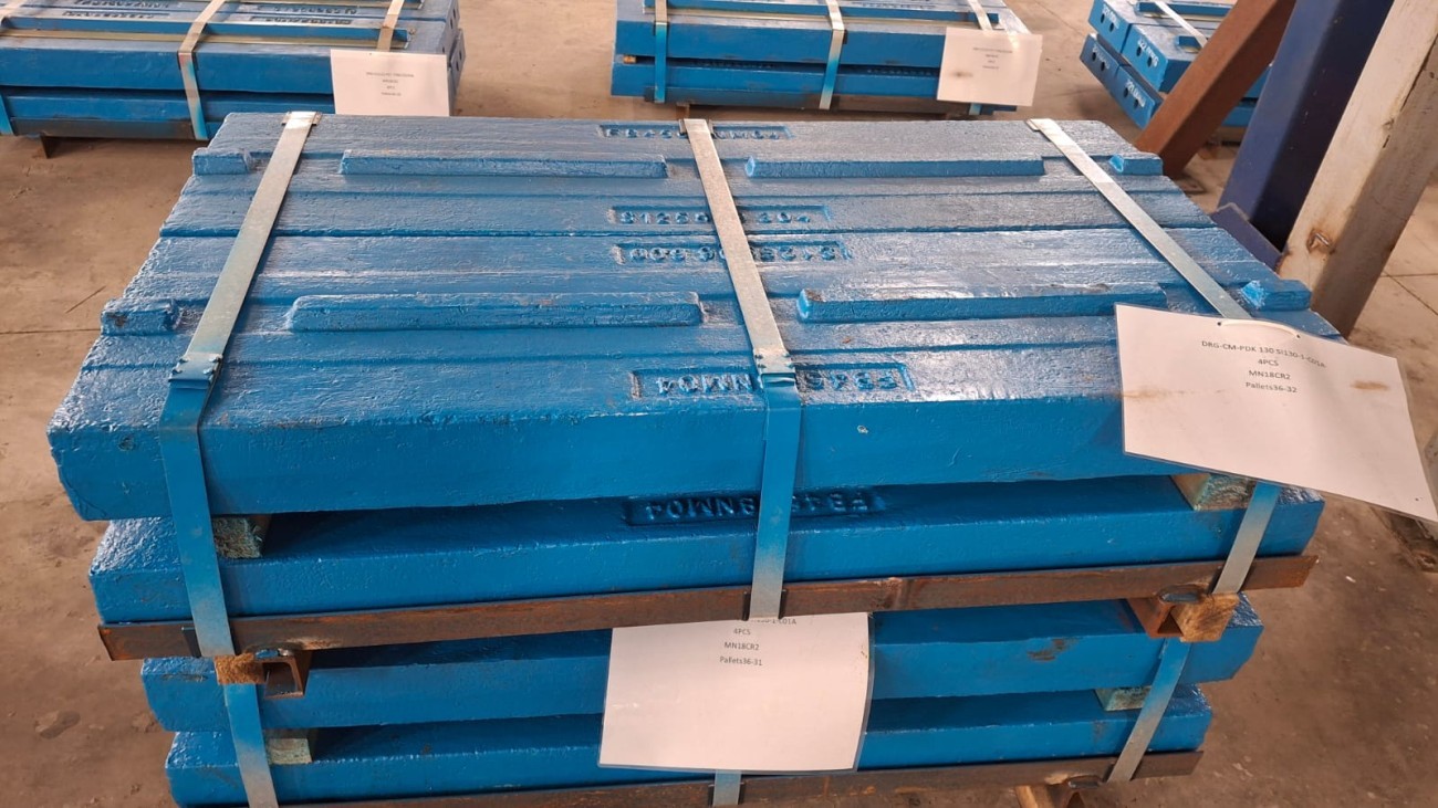 PDK 130 CR2 DAYANIKLI DÖKÜM PALETLERİ