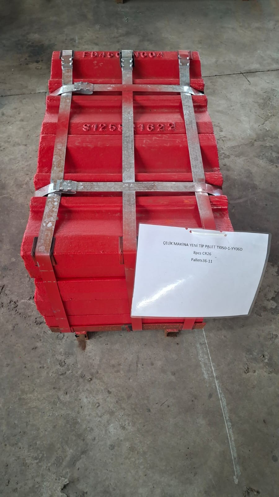 Darbeli Kırıcı Dökümleri - Rotor Bıçakları (Mn18Cr2 – Cr26)