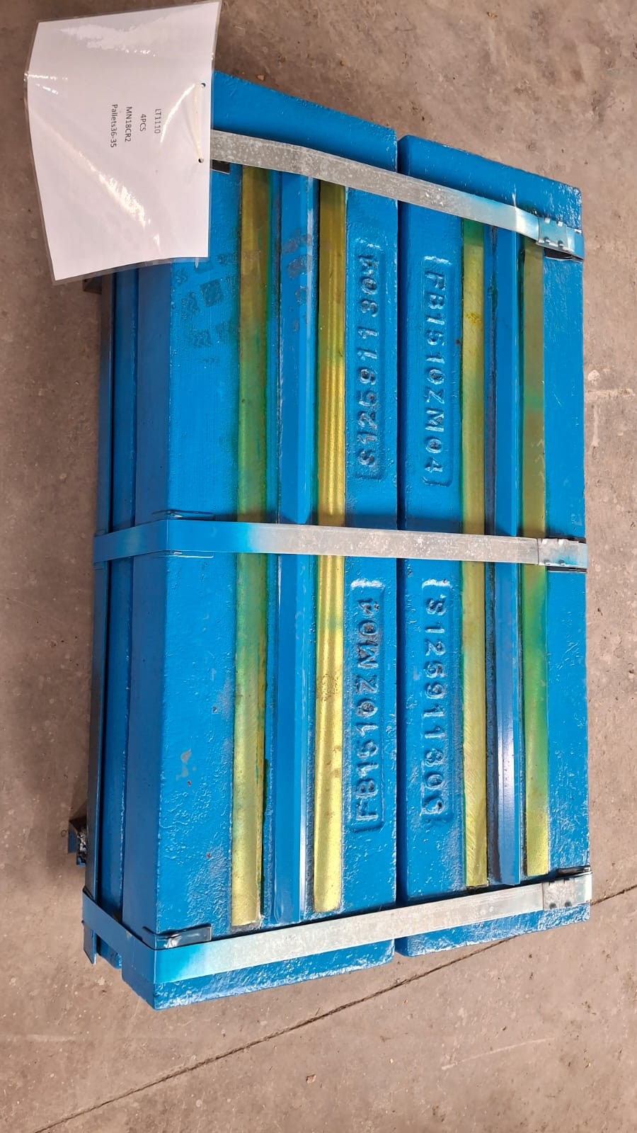 DRG DÖKÜM DAYANIKLI METSO LT 1110 PALETLERİ