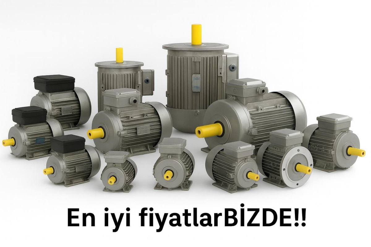 3 KW ELEKTRİK MOTORU B3 , B5, B14 ,B34 , B35 , 3 KW ELEKTRİK MOTORU 1000 devir - 1500 devir - 3000 devir